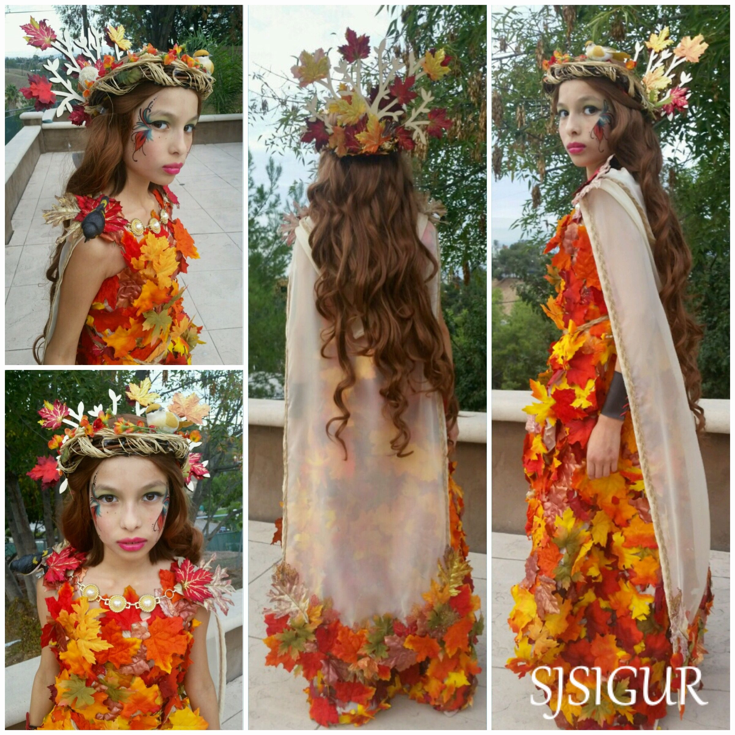 Mother Nature Costume DIY
 Mother Nature DIY Halloween Costume