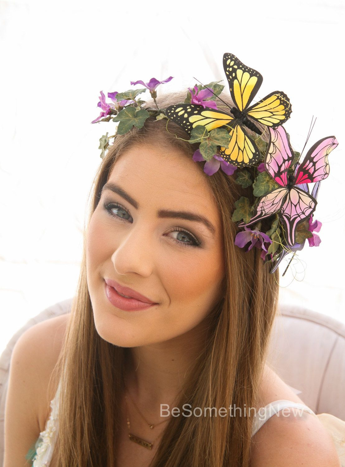 Mother Nature Costume DIY
 Butterfly Headpiece Mother Nature Halloween by