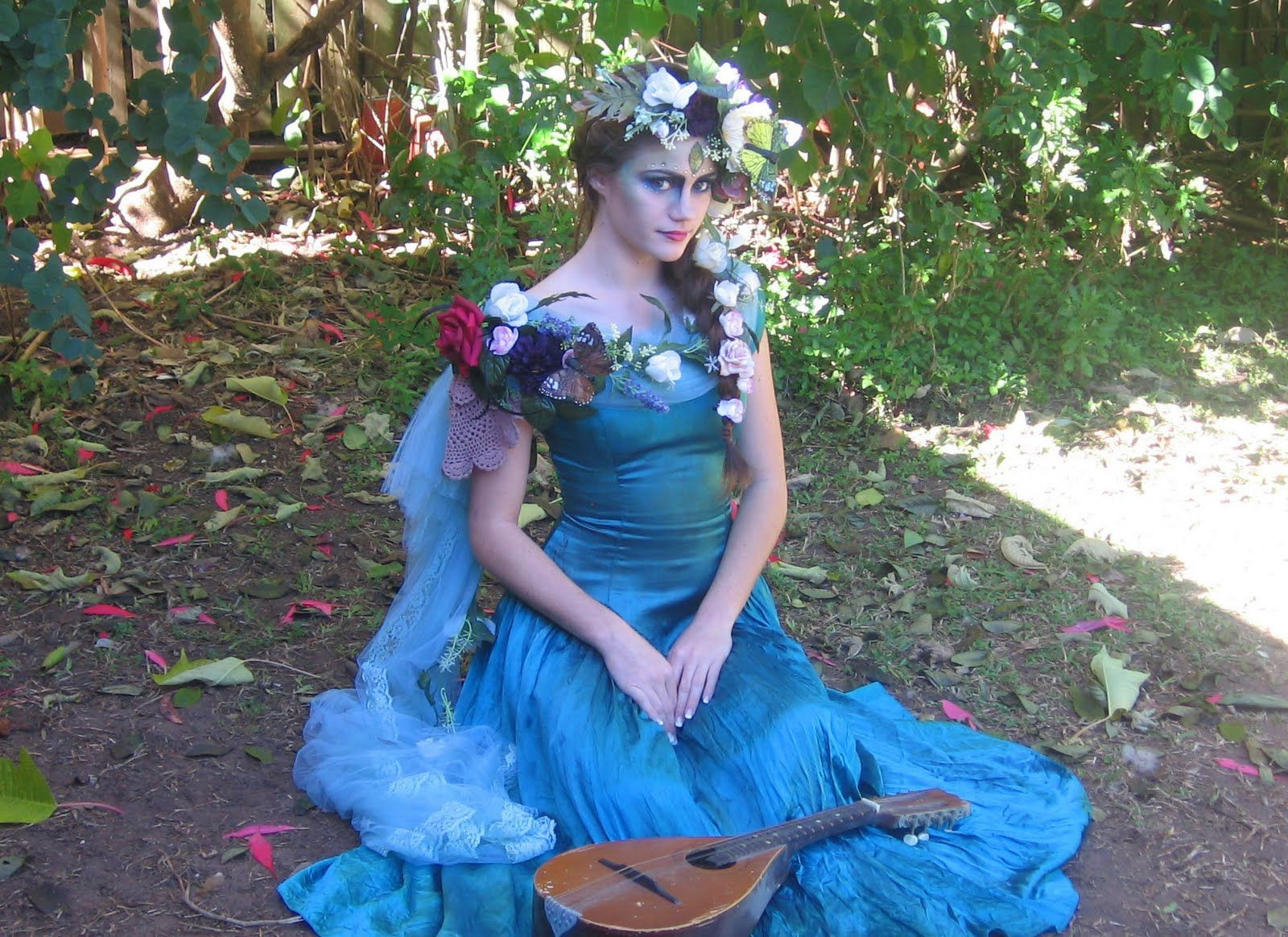 Mother Nature Costume DIY
 mother nature dress