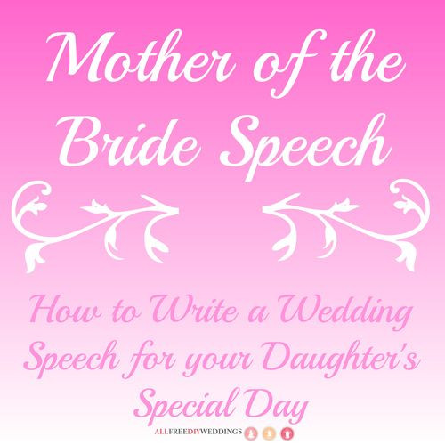 Mother Of The Bride Quotes
 Wedding Quotes Mother of the Bride Speech How to Write a