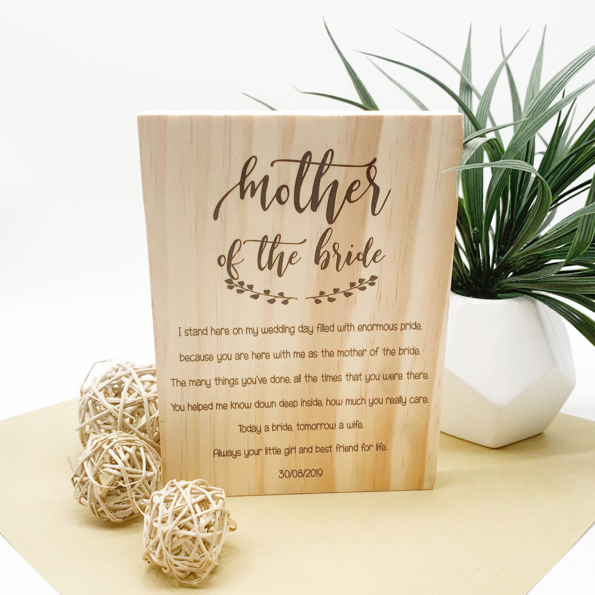 Mother Of The Bride Quotes
 Mother The Bride Quote Chain Valley Gifts Australia