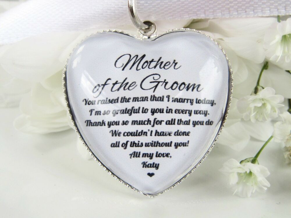 Mother Of The Bride Quotes
 Mother The Groom Quote Gift Thankyou Bouquet Charm