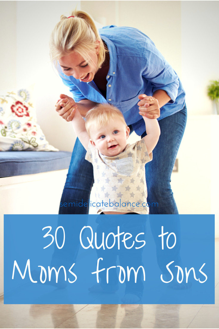 Mother Son Bond Quotes
 30 Mom Quotes From Son