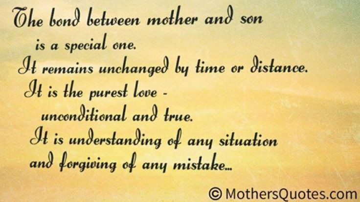 Mother Son Bond Quotes
 Quotes About Mother And Son Bond QuotesGram