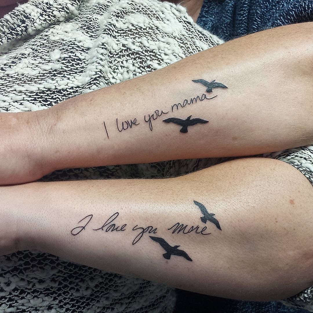 Mother Son Tattoo Quotes
 31 Beautifully Mother Daughter Tattoo Ideas