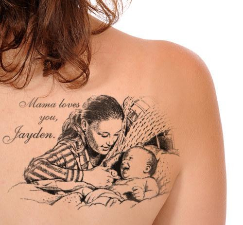 Mother Son Tattoo Quotes
 Mother Son Tattoos Designs Ideas and Meaning