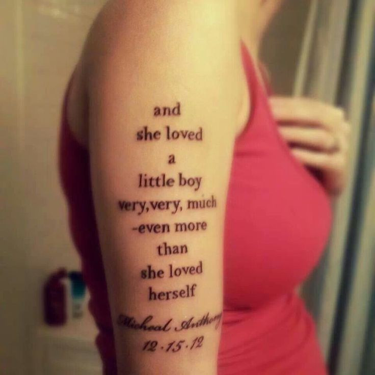 Mother Son Tattoo Quotes
 Mom And Son Quote Tattoos Quote Number