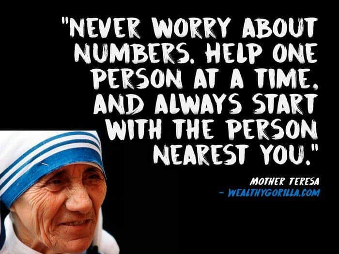 Mother Teresa Quotes Images
 29 Inspirational Mother Teresa Quotes About Giving