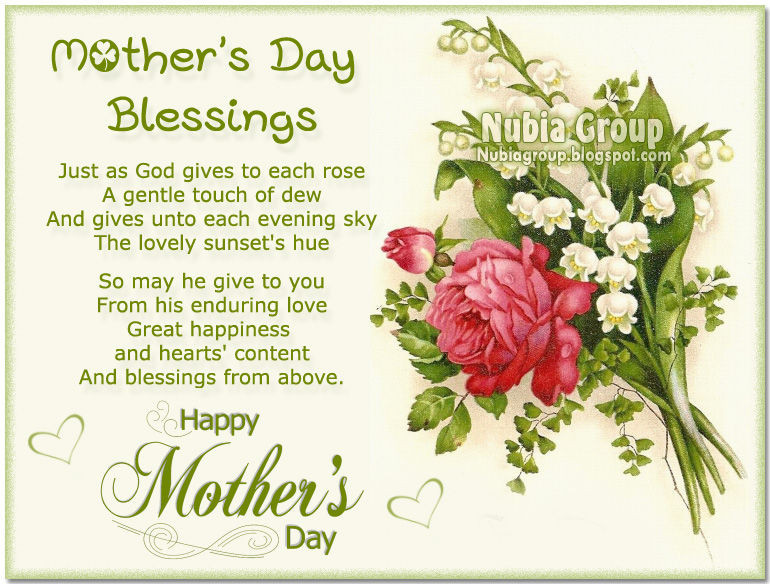 Mother's Day Blessing Quotes
 Mothers Day Blessings s and for