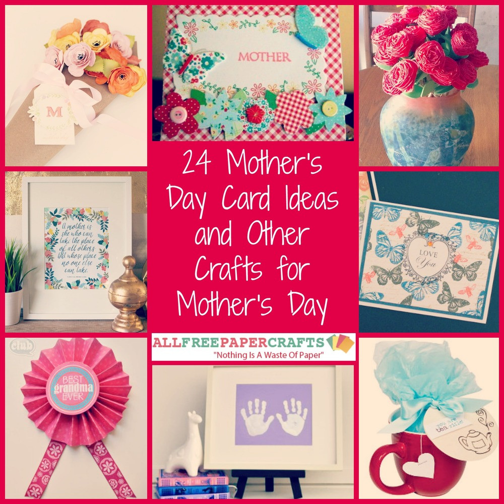 Mother'S Day Craft Ideas For Preschoolers
 24 Mother s Day Card Ideas and Other Crafts for Mother s