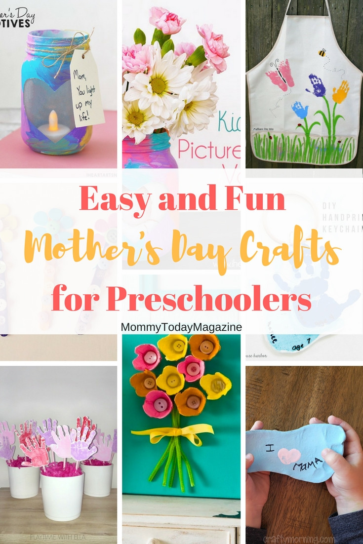 Mother'S Day Craft Ideas For Preschoolers
 Easy and Fun Mother s Day Crafts For Preschoolers Mommy