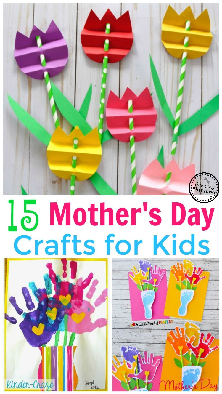Mother'S Day Craft Ideas For Preschoolers
 15 Cute Mother s Day Crafts for Kids Planning Playtime