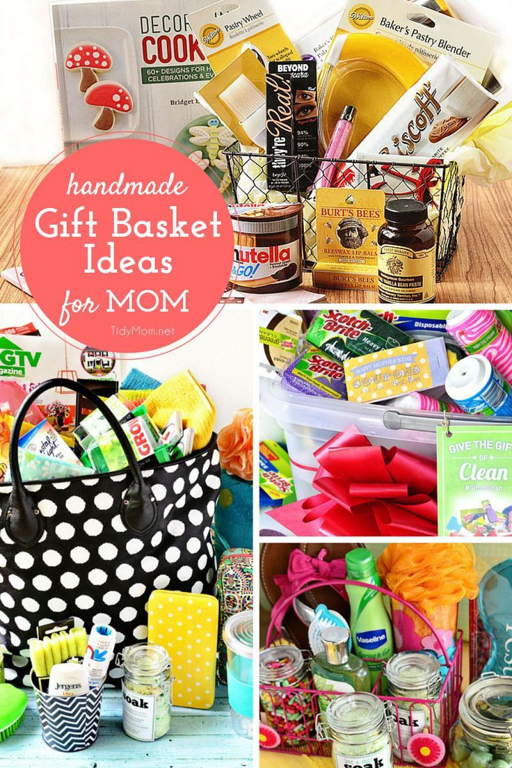 Mother'S Day Gift Basket Ideas
 Handmade Gift Baskets for Mom
