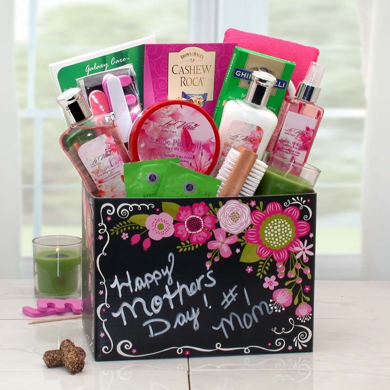 Mother'S Day Gift Basket Ideas
 Happy Mothers Day Spa Gift Box w Exotic Lily VIP Gifts