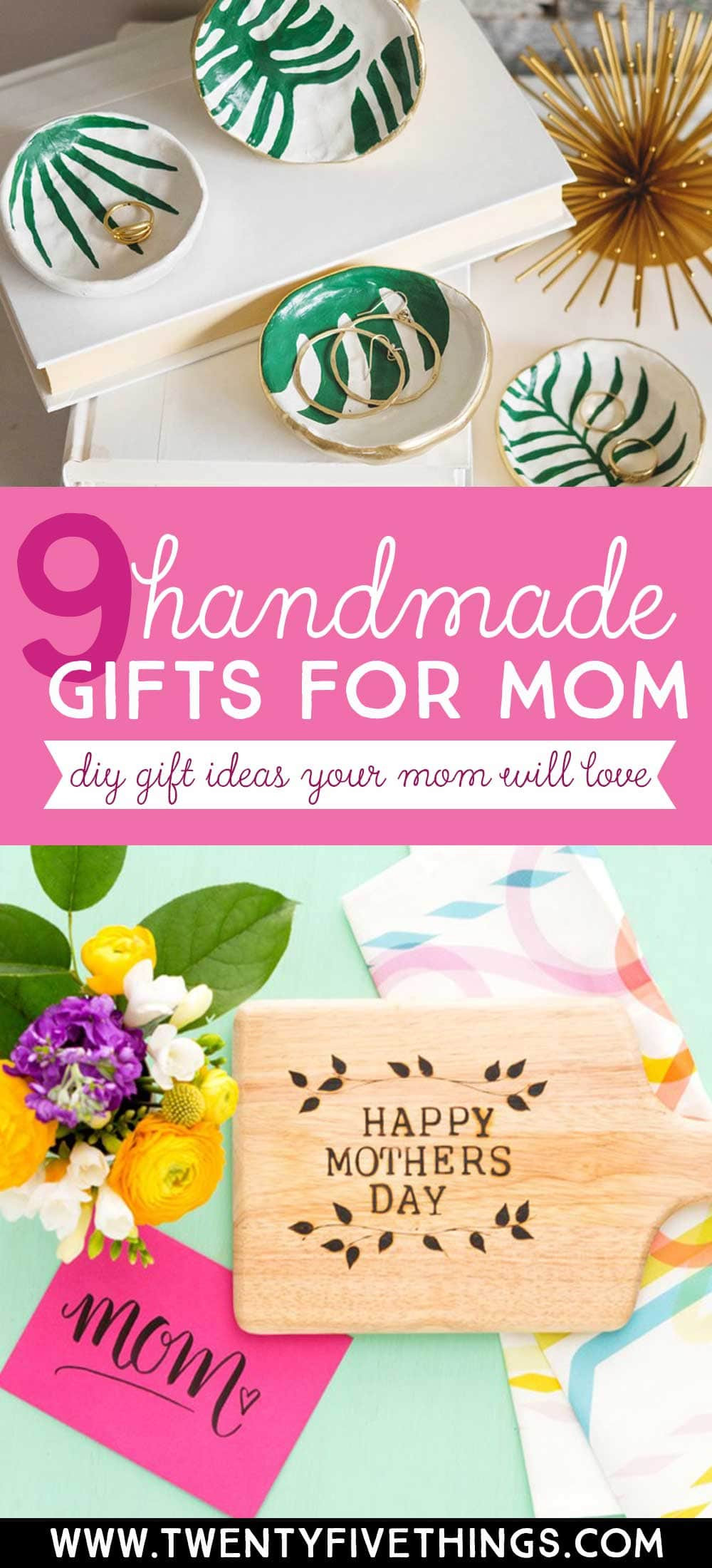 Mother's Day Gift Idea
 Things to Make for Mother s Day 11 Gorgeous Handmade