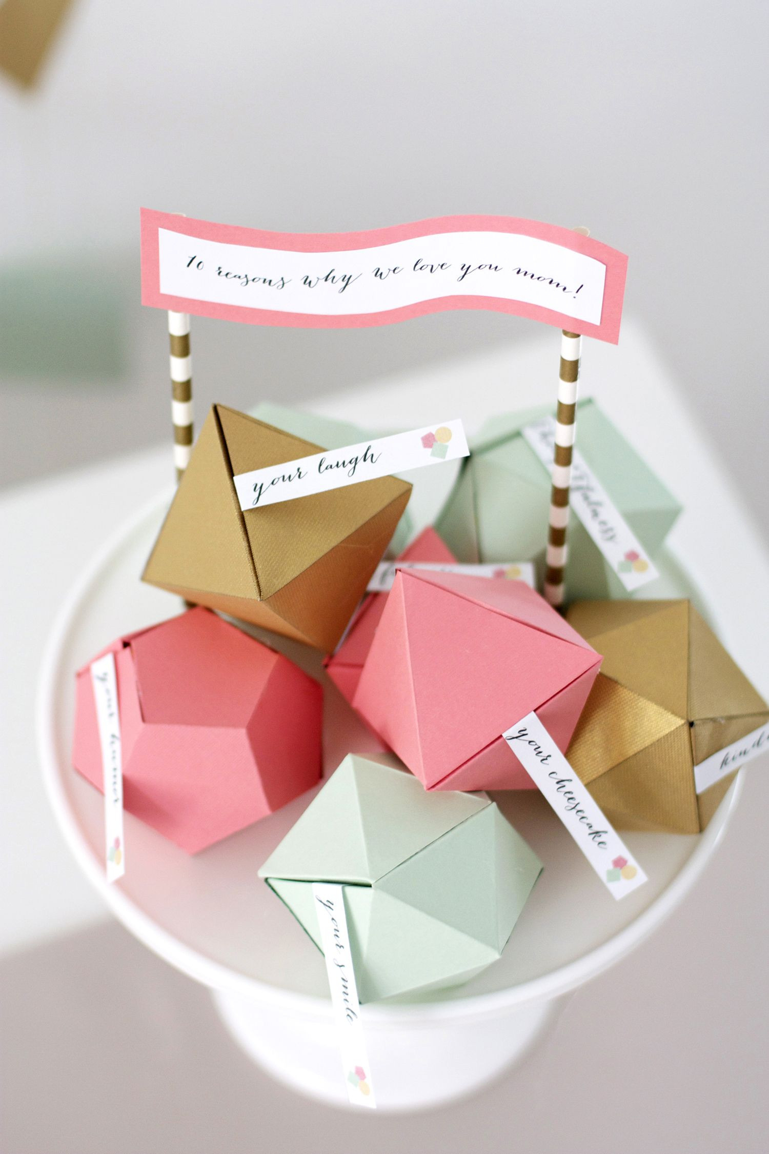 Mother'S Day Gift Ideas Homemade Crafts
 Geometric Mother s Day Surprise