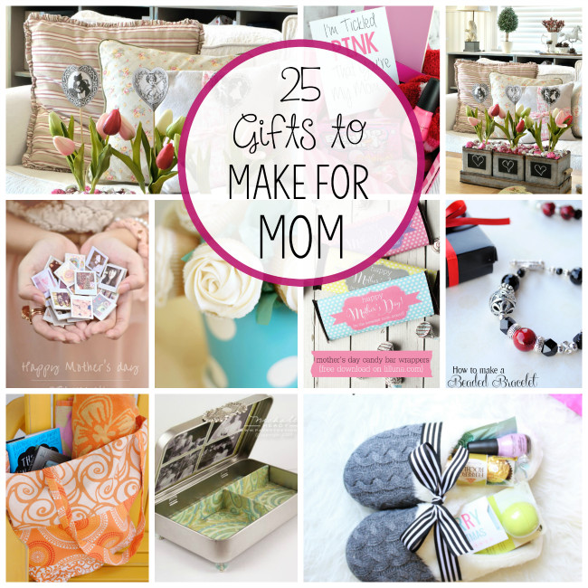 Mother'S Day Gift Ideas To Make At Home
 Homemade Mother s Day Gifts Crazy Little Projects