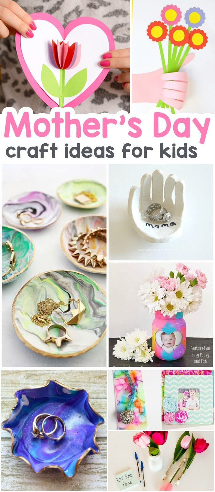 Mother'S Day Kid Craft Gift Ideas
 25 Mothers Day Crafts for Kids – Most Wonderful Cards