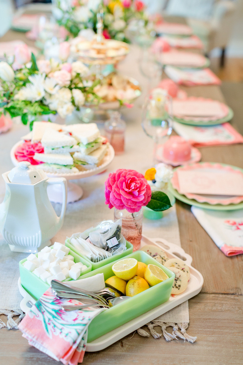 Mother'S Day Tea Party Ideas
 How to Host a La s Tea Party – Jenny Cookies