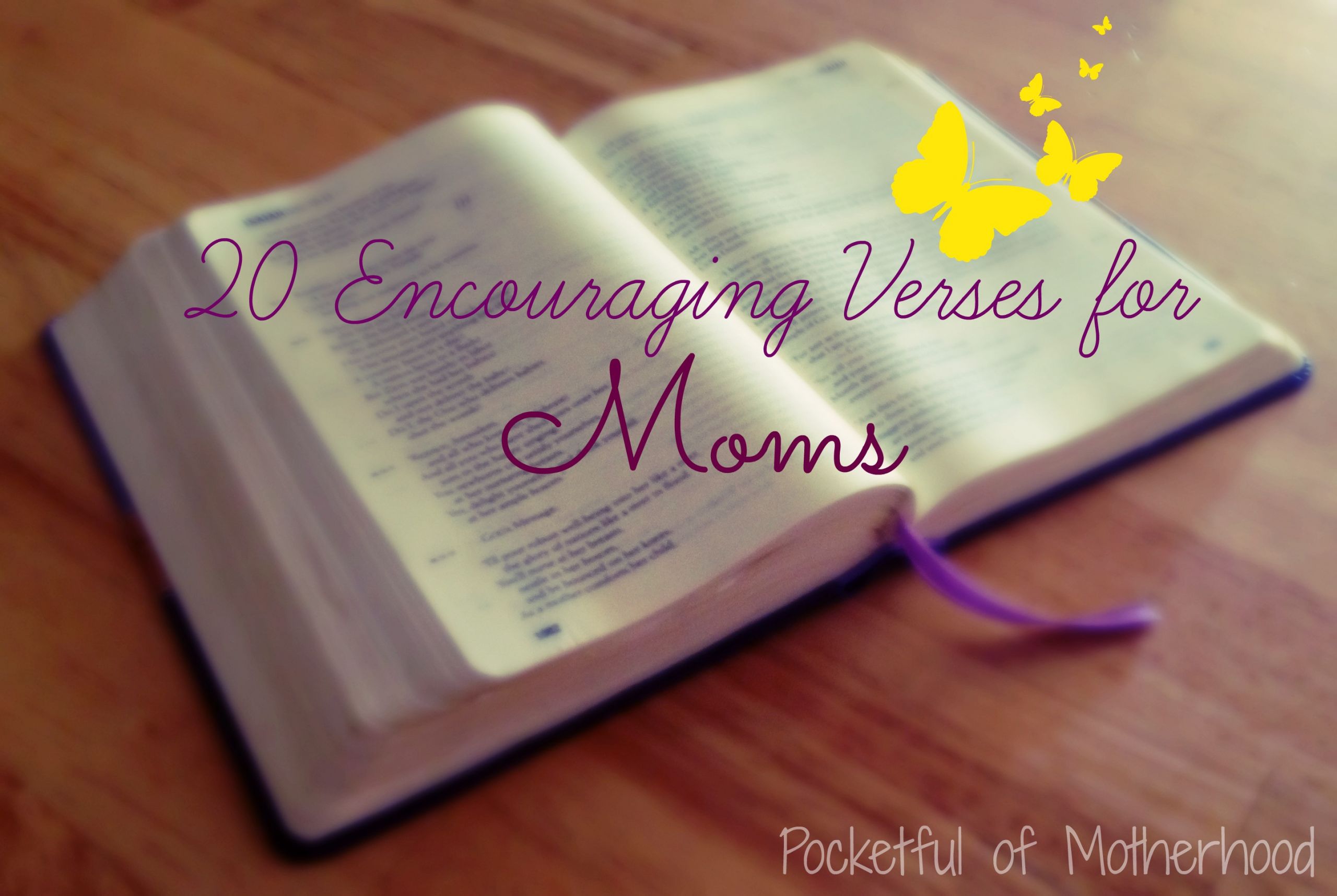 Motherhood Bible Quotes
 Life Verses for Moms