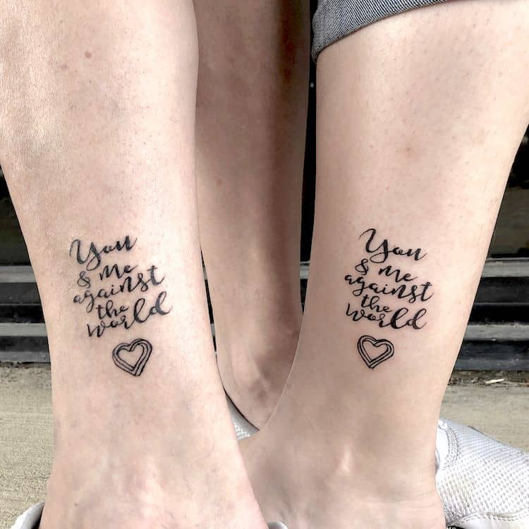 Motherhood Tattoo Quotes
 48 Meaningful Mother Daughter Tattoos To Honor Her