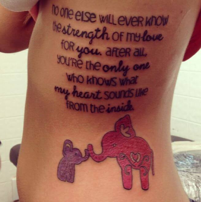 Motherhood Tattoo Quotes
 115 Meaningful Mother Daughter Tattoos Ideas 2018