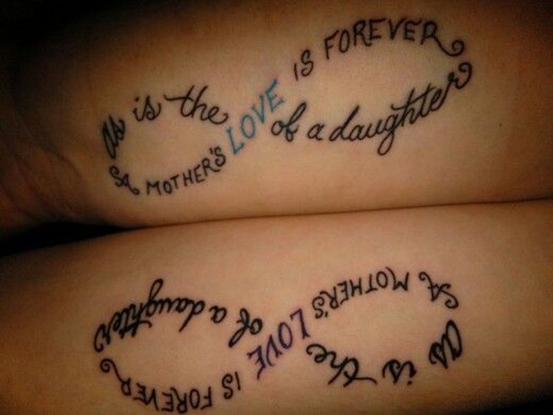 Motherhood Tattoo Quotes
 19 Mother Daughter Tattoos That Are Making Our Hearts Melt