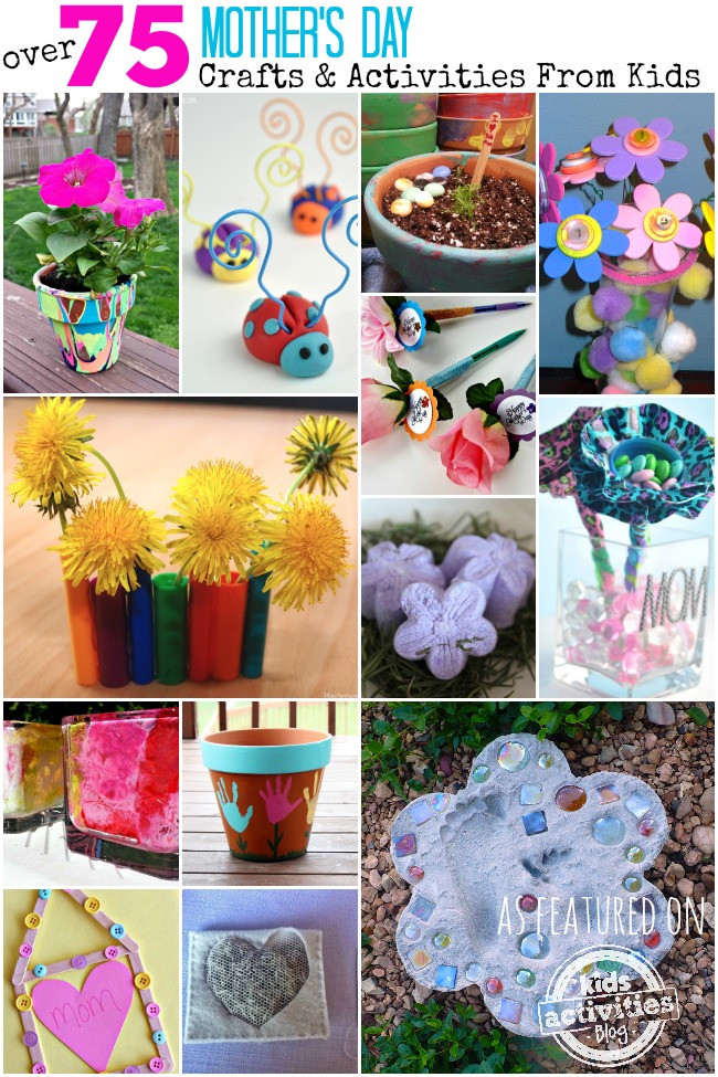 Mothers Day Art Activities
 More Than 75 Mother s Day Crafts & Activities From Kids