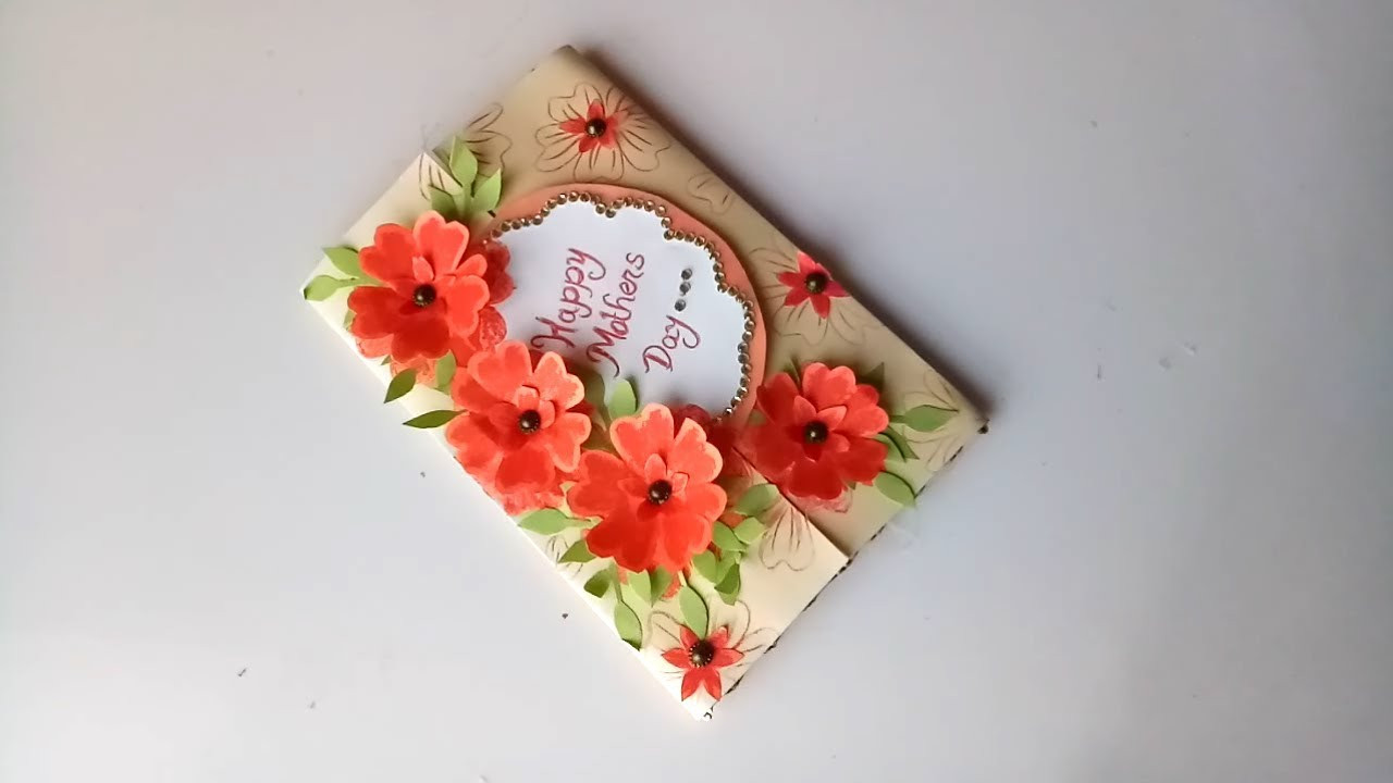 Mothers Day Card Ideas To Make
 How to make Mother s Day card DIY Mother s Day Card idea