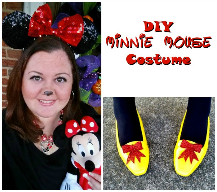 Mouse Costume DIY
 DIY Minnie Mouse Costume Big Bear s Wife