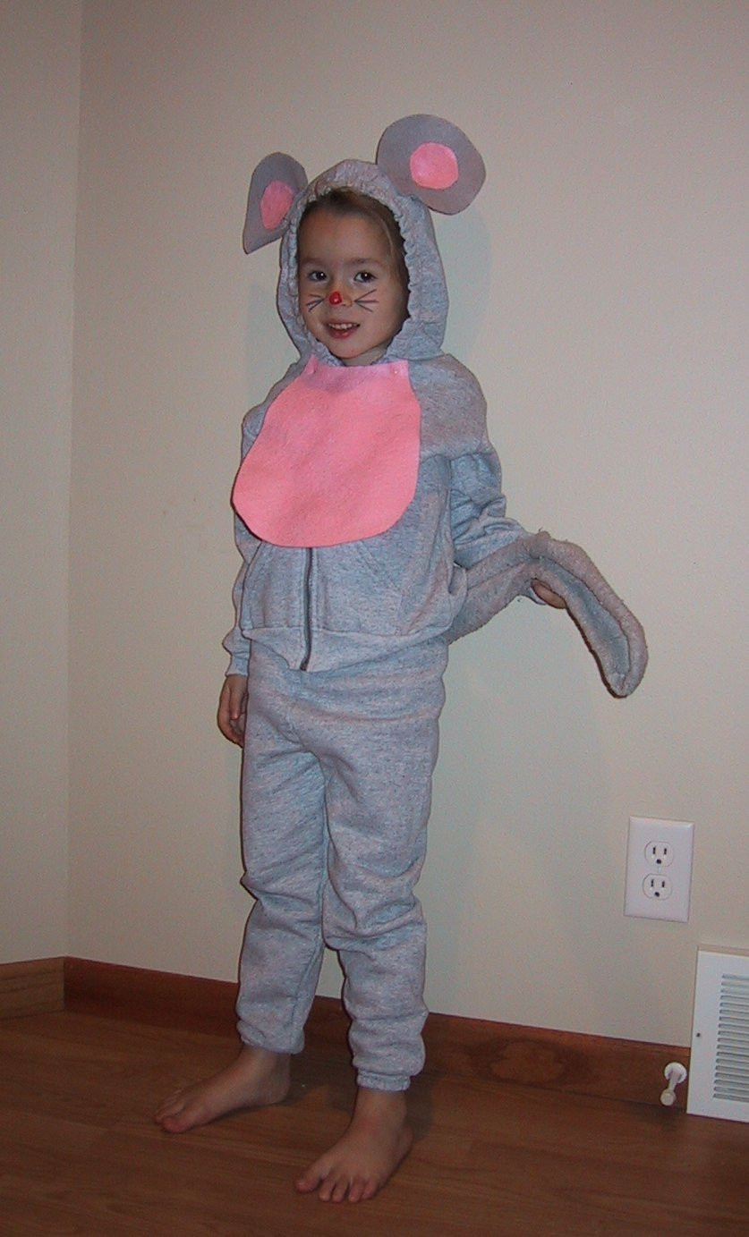 Mouse Costume DIY
 Homemade Costume Idea Mouse Mommysavers