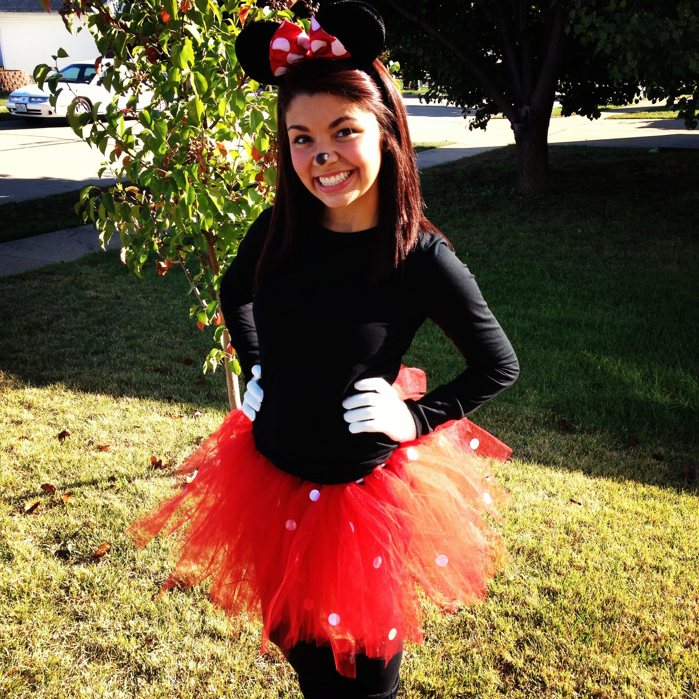 Mouse Costume DIY
 Minnie Mouse Costume Halloween Pinterest