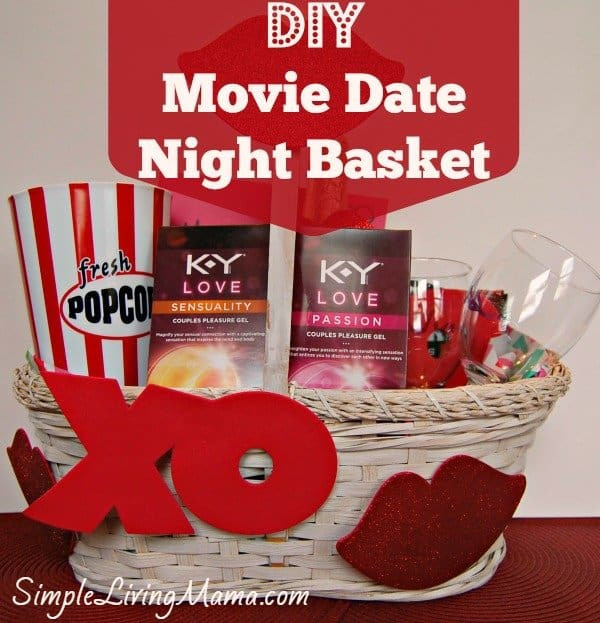 Movie Date Night Gift Basket Ideas
 DIY Movie Date Night Basket for Your Valentine Simple