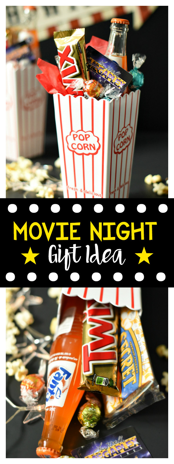 Movie Gift Card Basket Ideas
 Movie Night Gift Basket – Fun Squared
