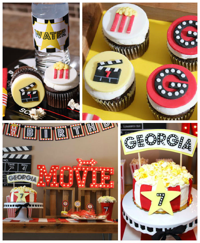Movie Theater Birthday Party Ideas
 Kara s Party Ideas Movie Theatre Birthday Party