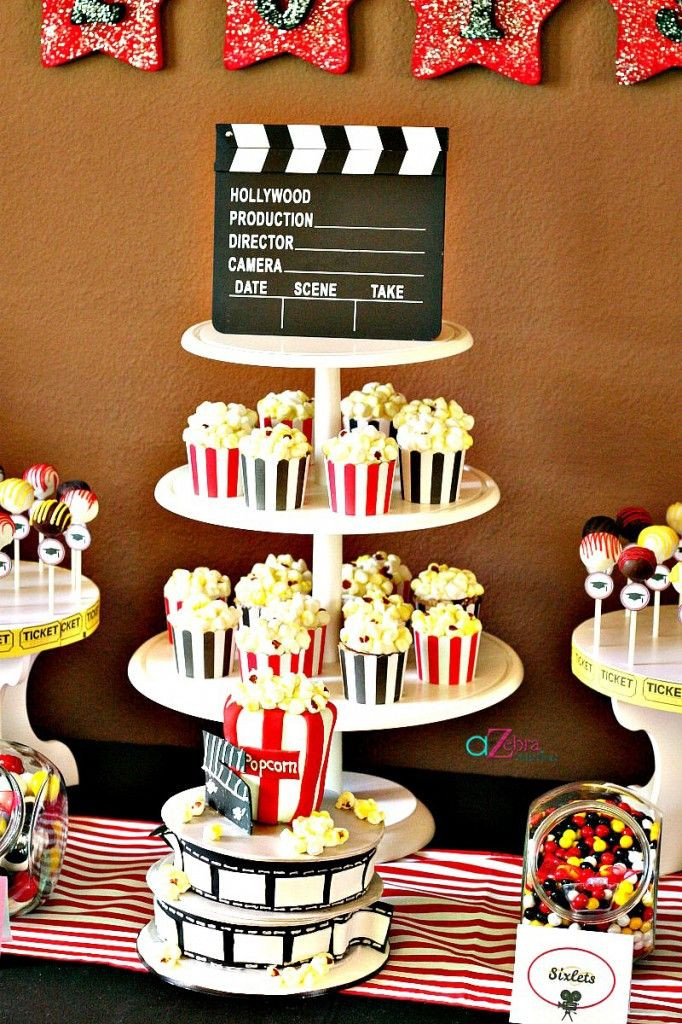 Movie Theater Birthday Party Ideas
 Pin by Style with Nancy on Movie Party Ideas in 2019