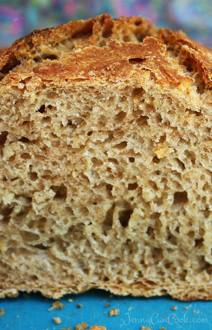 Multigrain Artisan Bread Recipe
 Multigrain No Knead Bread Recipe