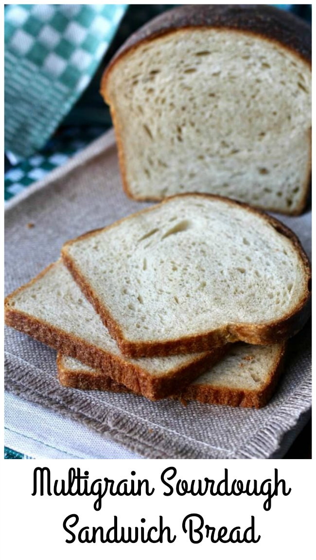 Multigrain Sourdough Bread
 Multigrain Sourdough Sandwich Bread