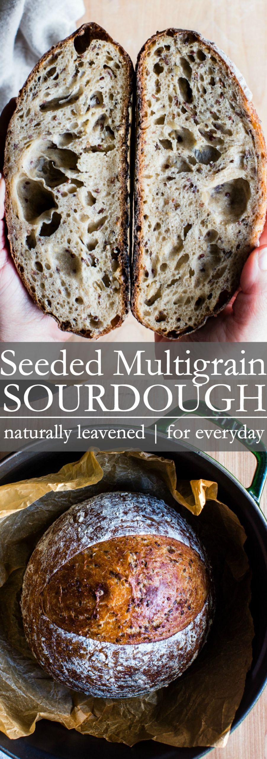 Multigrain Sourdough Bread
 Seeded Multigrain Sourdough Bread