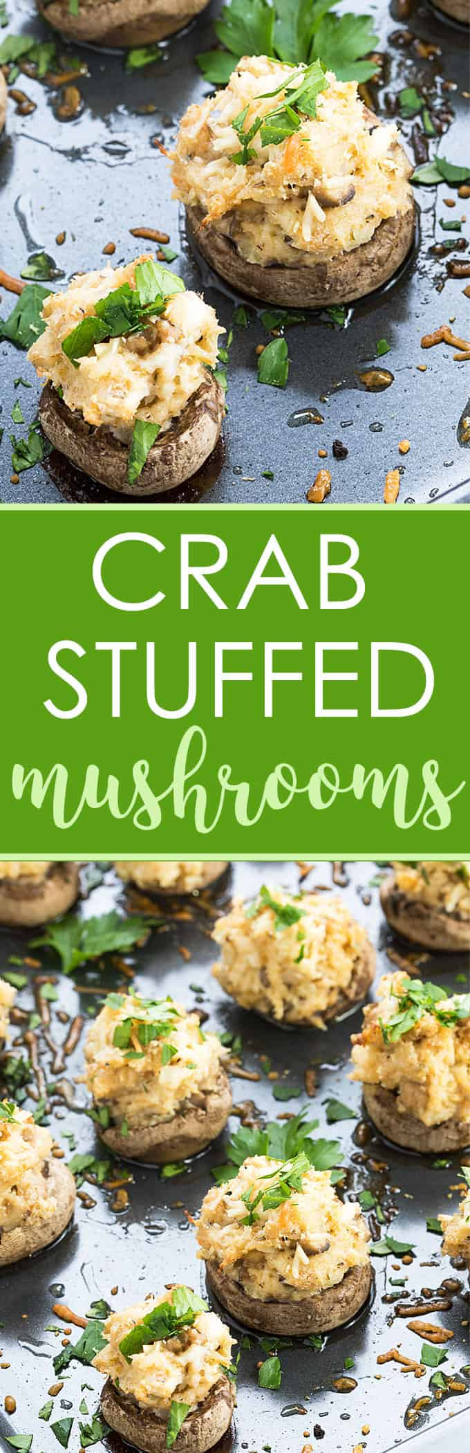 Mushrooms Caps Recipe
 Crab Stuffed Mushrooms