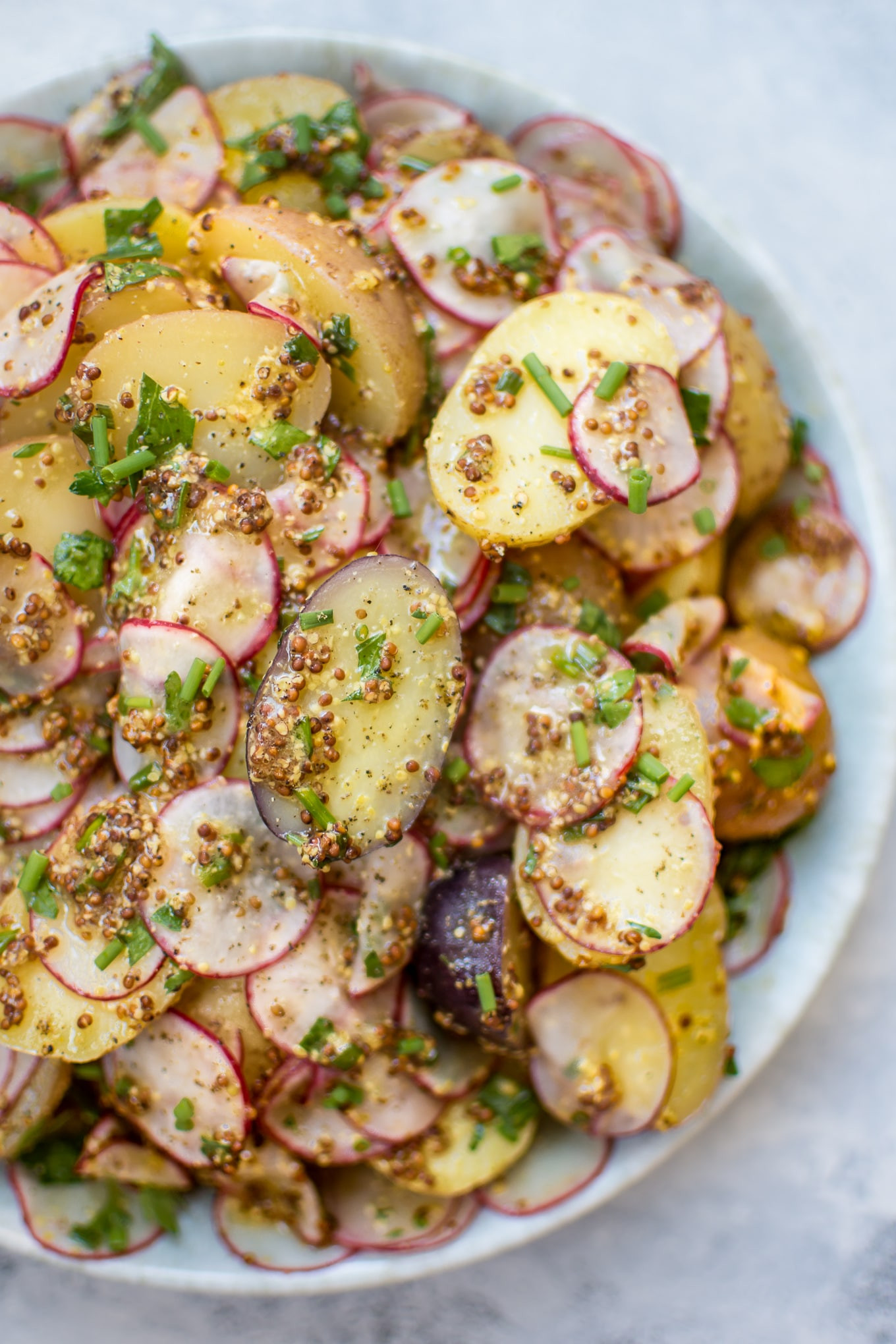 Mustard Potato Salad
 Grainy Mustard Potato Salad • Salt & Lavender