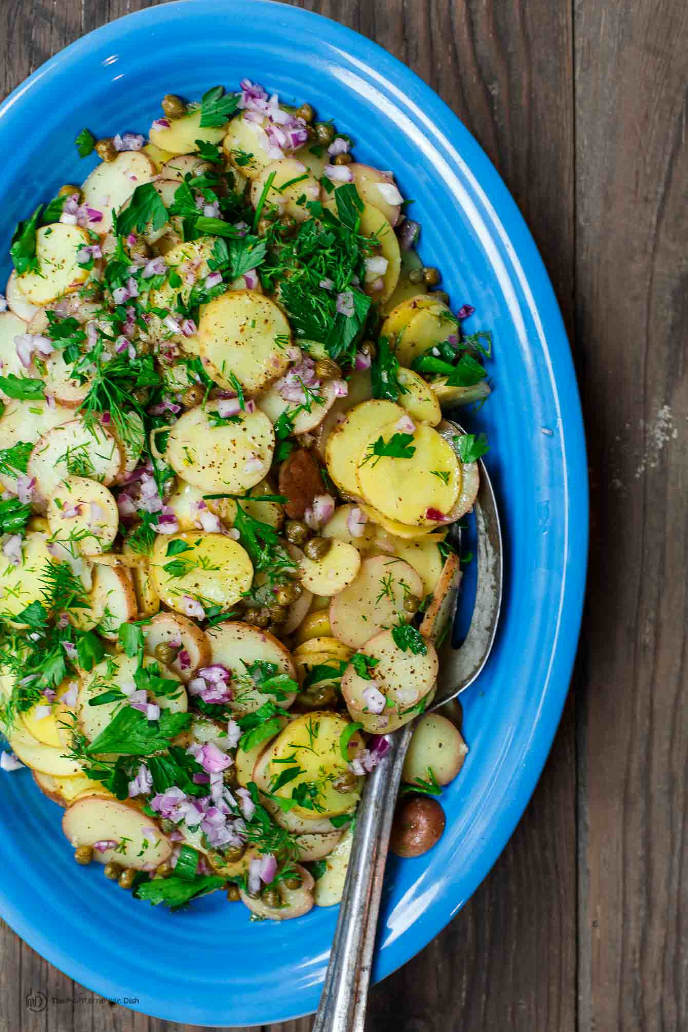 Mustard Potato Salad
 Mediterranean Style Mustard Potato Salad