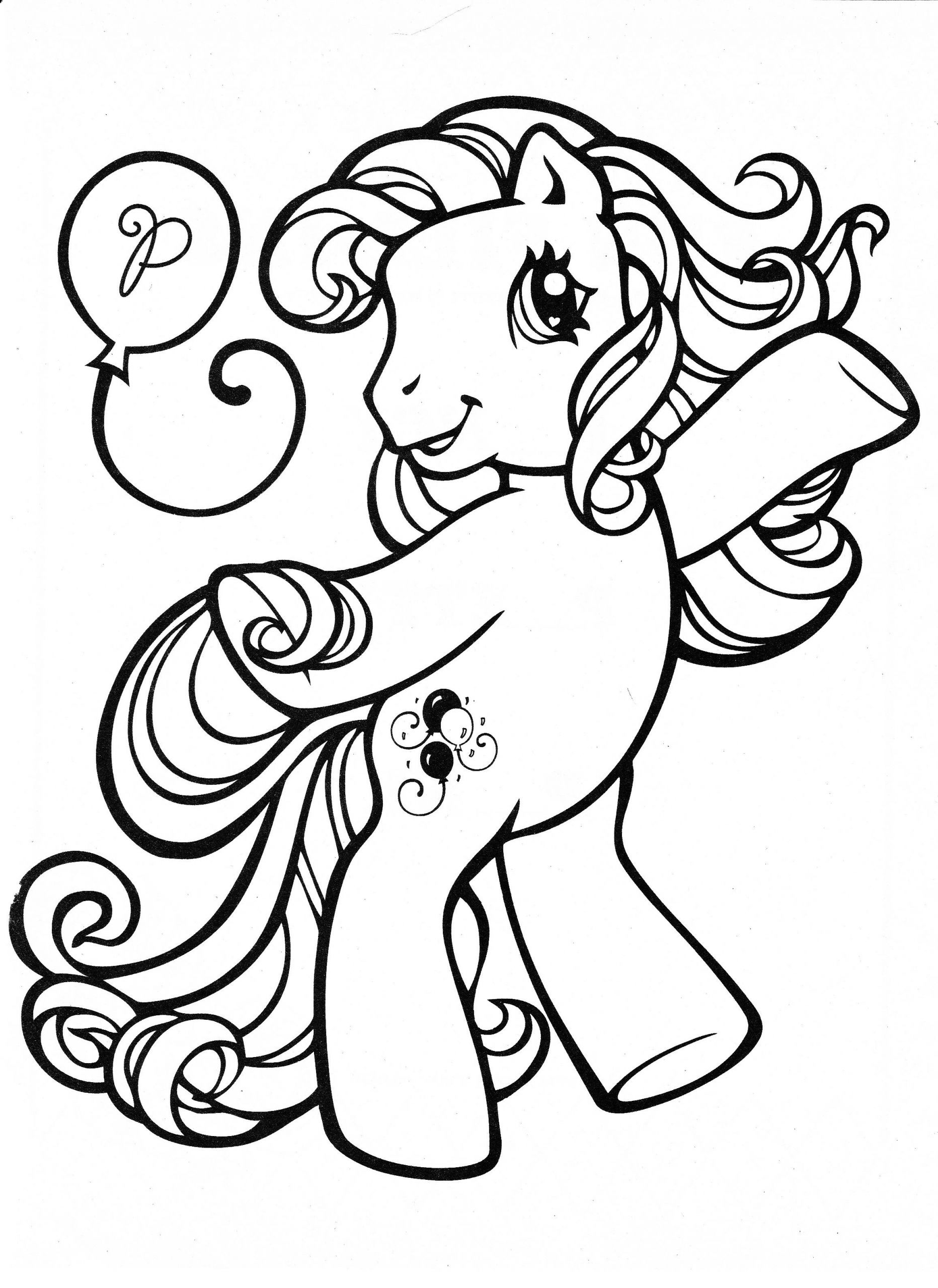 My Little Pony Baby Coloring Pages
 My Little Pony coloring page MLP Pinkie Pie