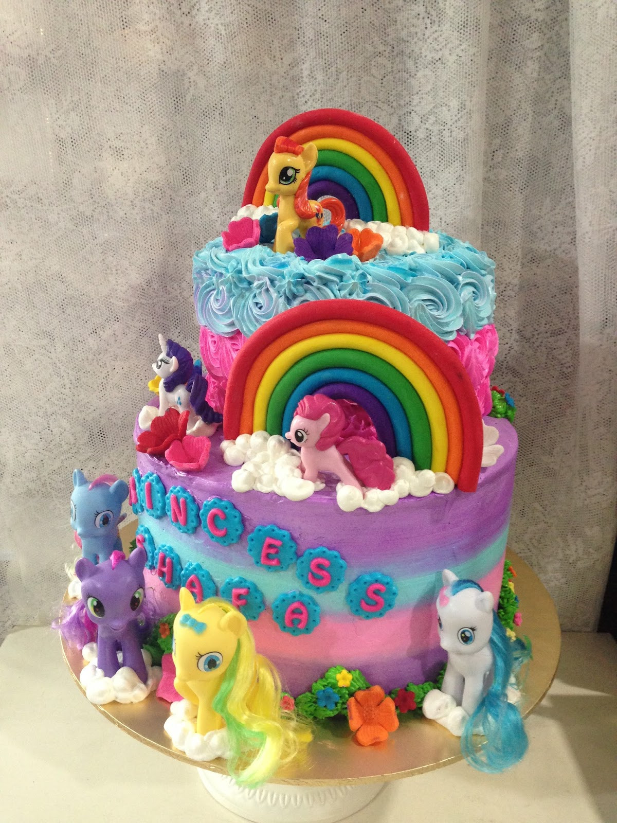 My Little Pony Birthday Cakes
 ninie cakes house Birthday Cakes My Little Pony Theme