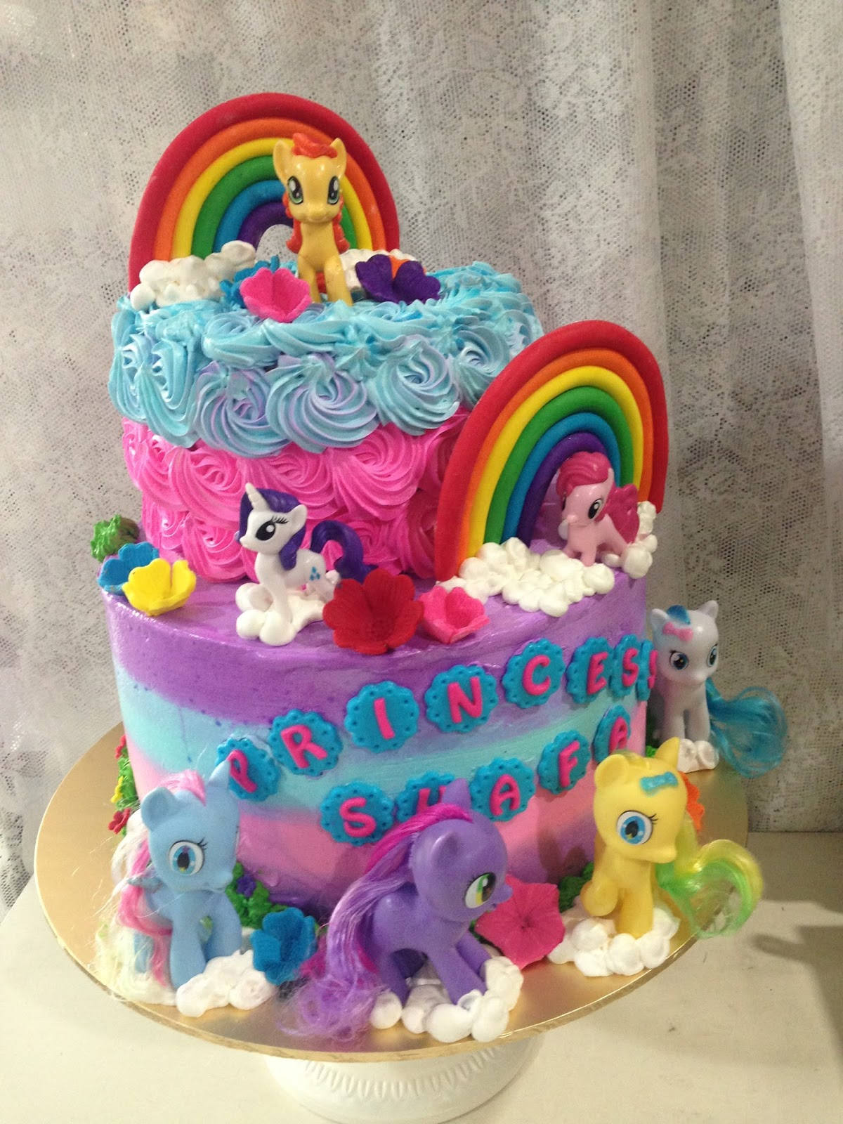 My Little Pony Birthday Cakes
 ninie cakes house Birthday Cakes My Little Pony Theme