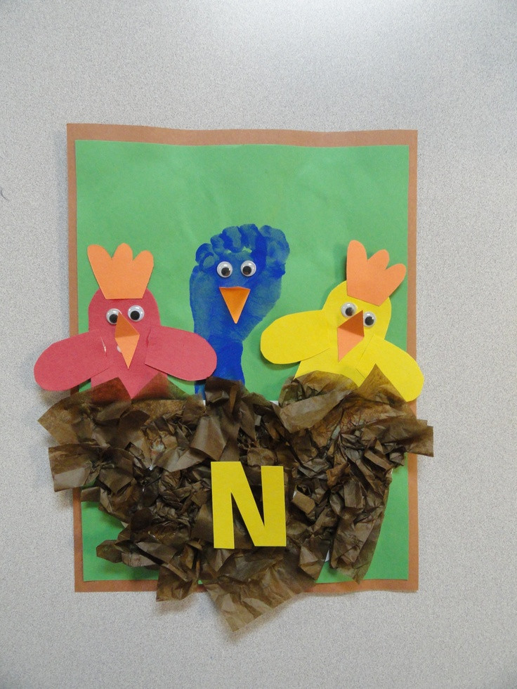N Crafts For Preschool
 33 best N is for Letter of the Week images on Pinterest