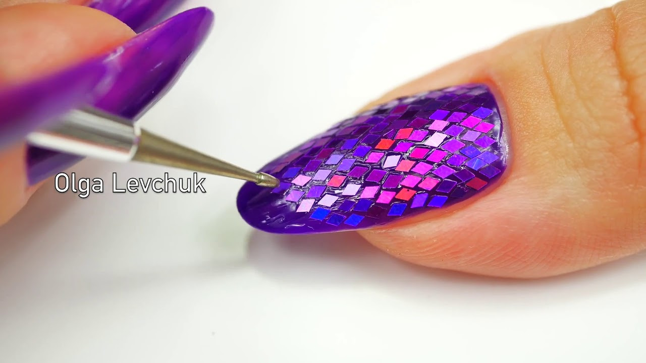 Nail Art And Spa Lowell Mi
 new and latest Nail Art So Easy Purple Design with