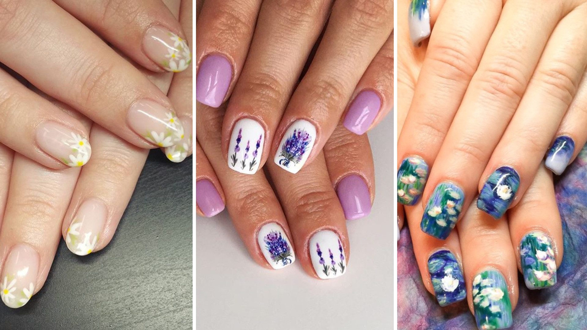 Nail Art Ideas
 21 Floral Nail Art Designs That Are Perfect For The Summer