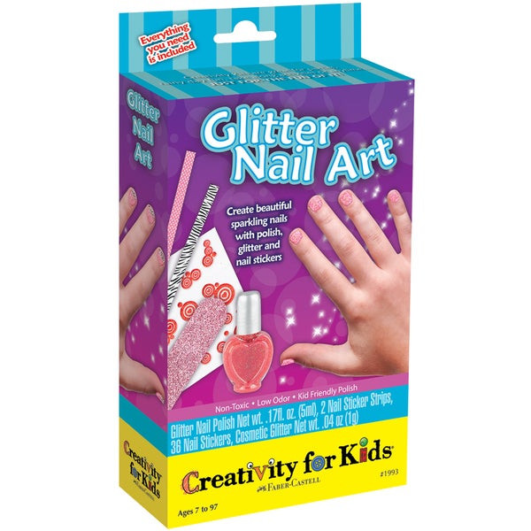 Nail Art Kit For Kids
 Creativity For Kids Activity Kits Glitter Nail Art Free
