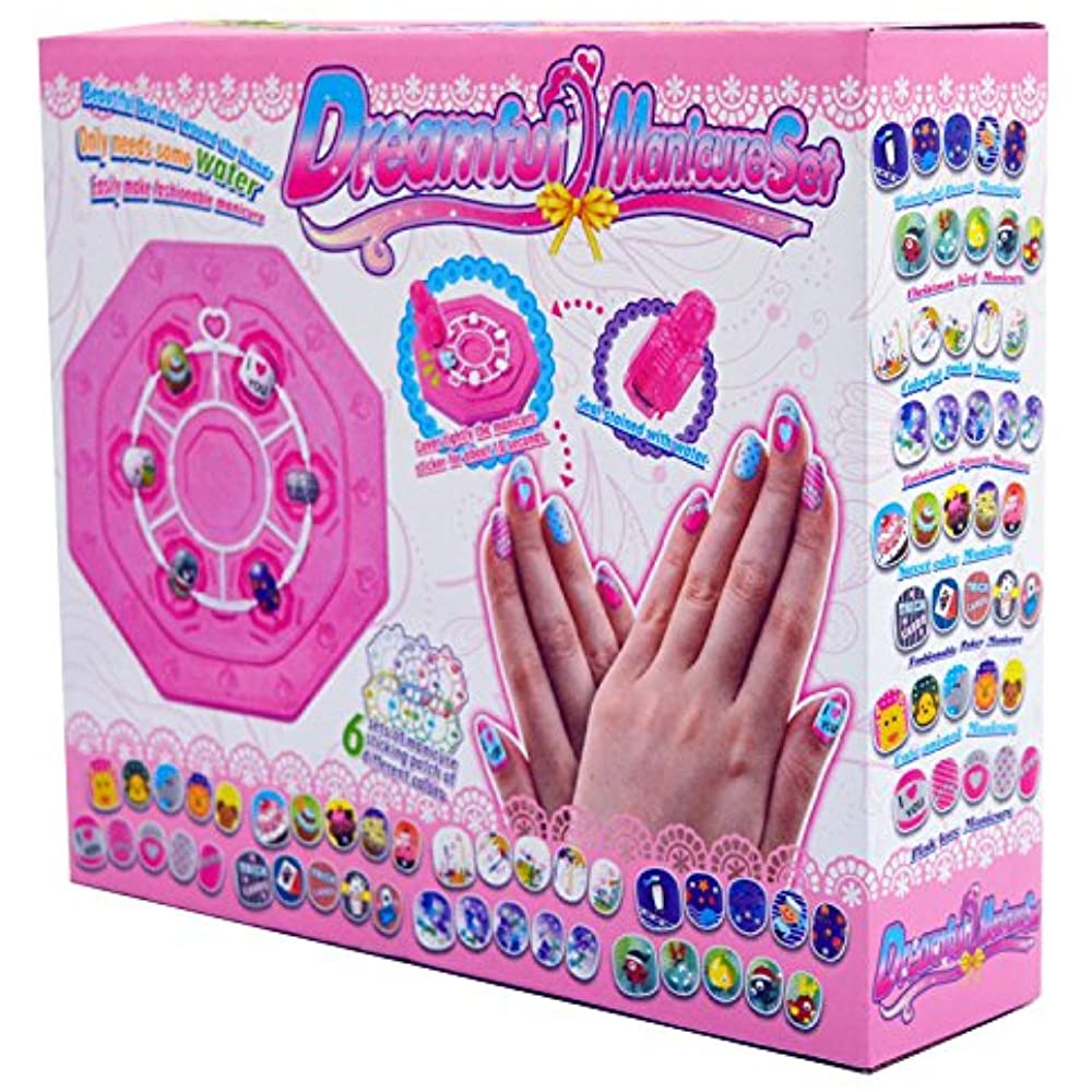 Nail Art Kit For Kids
 Kids Nail Art Stickers Kit Makeup Set Gifts For Girls Ages